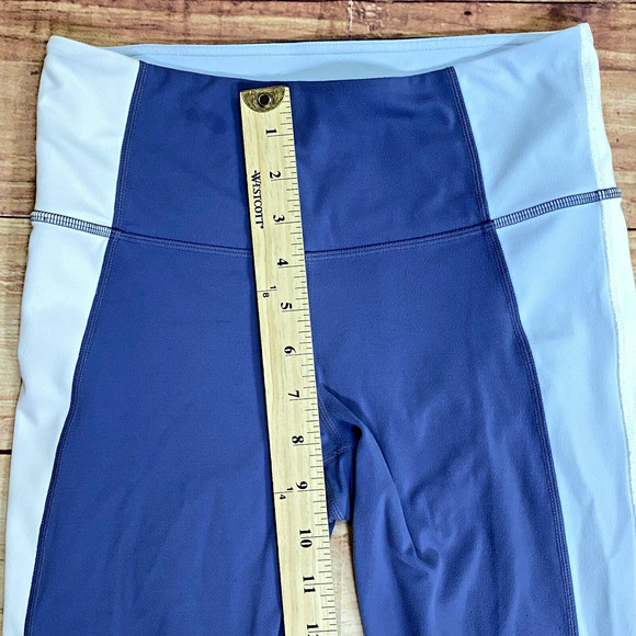 Athleta Leggings Womens Small Blue Light Blue Active Wear Gym Yoga - Picture 5 of 9